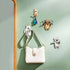 JAYA No-punch Rag Plug Cartoon Animal Hook Fridge Sticker Kitchen Bathroom Creative Towel Rack Wall Hanging Key Hooks