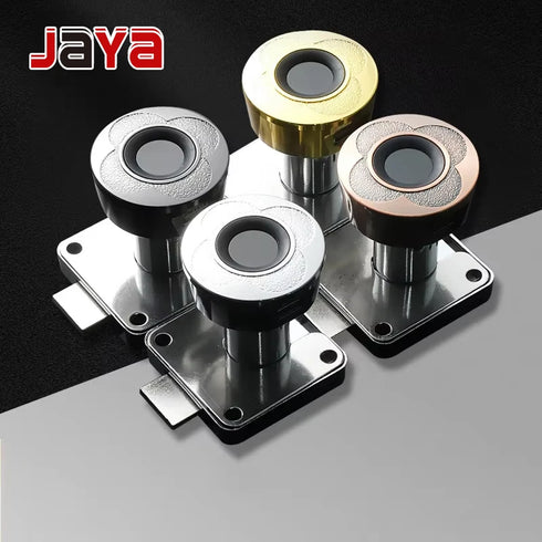JAYA Small Intelligent Modern Design Smart Fingerprint Sensor Lock for Drawers for School & Hotel Furniture Cabinet Locks