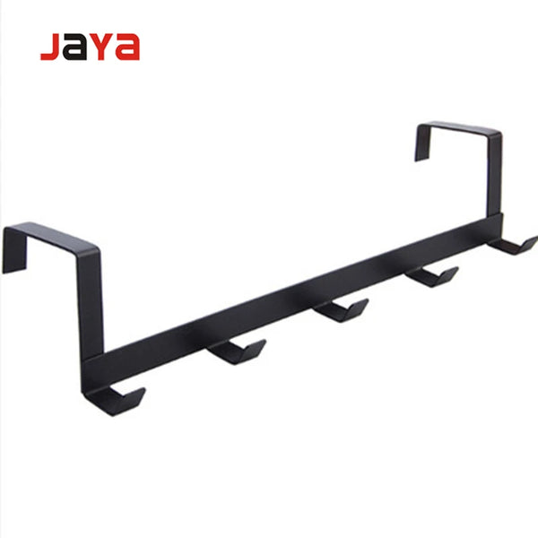 JAYA Wall Mounted Robe Hook Bathroom Brushed Steel Hook Cast Iron Coat Hooks