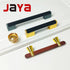 JAYA Wholesale Kitchen Wardrobe Cabinet Push Latest Style Pull Lever Door Handles Furniture Zinc Alloy Wood Grain Handle