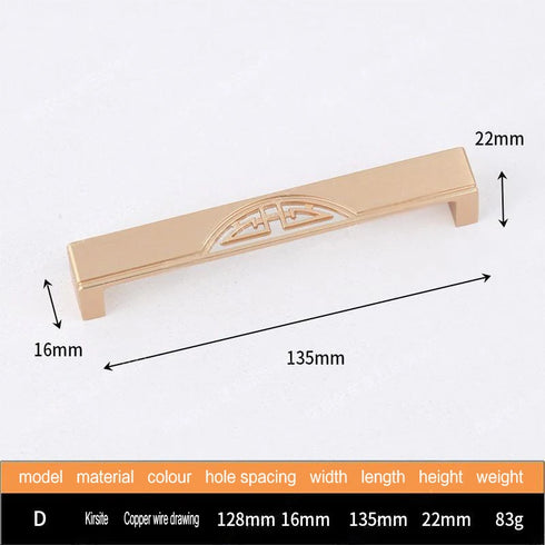 JAYA Zinc Alloy Handles for Kitchen Cabinets Antique Brushed Bronze Drawer Pulls and Modern Cupboard Door furniture door handles