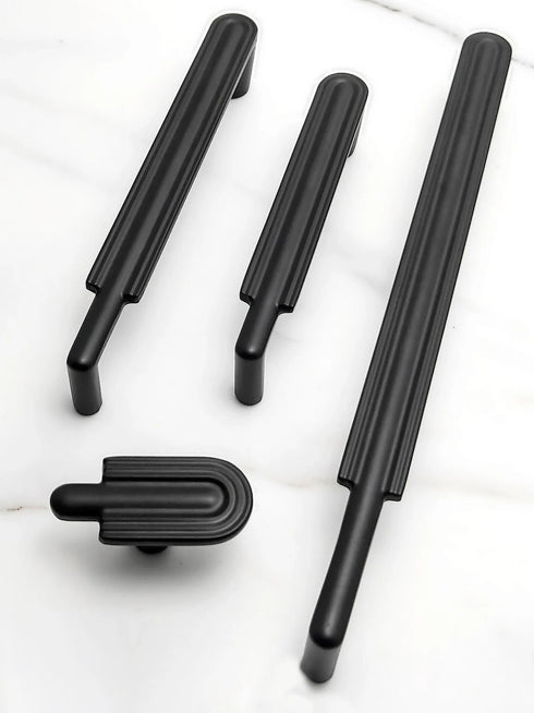 JAYA Zinc Alloy Pulls Furniture Hardware Kitchen Cabinet Cupboard Dresser Wardrobe Drawer Door Arrow  Modern Pull Handles