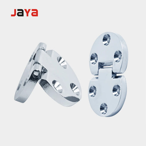 JAYA Zinc Alloy Wholesale Semicircle 180 Degree Folding Round Table Thickened Furniture Cabinet Flap Hinges
