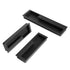JAYA Recessed Flush Pull Handles Modern Built-in Rectangular Finger Pulls for Sliding Door Cabinet Wardrobe Drawer Furniture