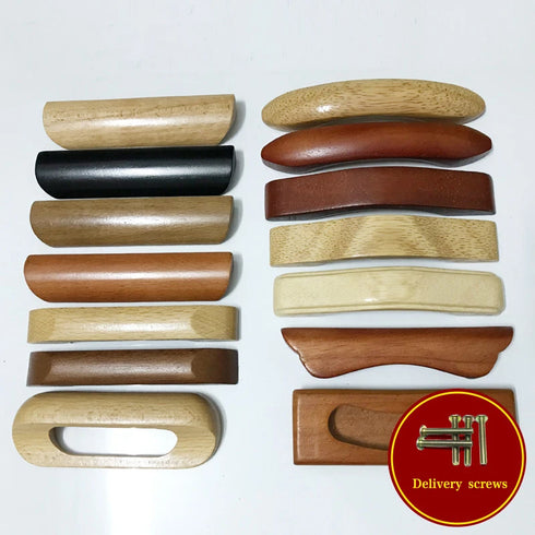 JAYA Factory Direct Custom Wooden Cabinet Handles Modern Drawer Pulls for Kitchen Wardrobe Bedroom Furniture Doors OEM