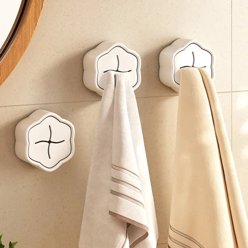 JAYA Iron No-punch Rag Plug Kitchen Bathroom Creative Towel Rack Wall Hanging Storage Hook Dish Towel Holder for Tools
