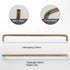 JAYA Antique Brass Finish Cabinet Handles and Knobs Bar Pulls Shell Pull and Ring Pull for Kitchen Wardrobe Drawer Furniture