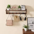 JAYA Wall Hanging Clothes Hanger Wall Wooden Shelving Living Room Wall Hanging Coat Bedroom Multi-Purpose Coat Hook