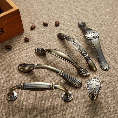 JAYA 2024 High Quality New Design Factory Price Retro Zinc Alloy Handle Hardware Door Knobs