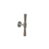 JAYA Chrome-Plated Brass Polished Small Handle Vintage Silver Cabinet Drawer Knob Retro Living Room Kitchen Handle Knobs