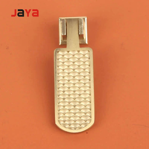 JAYA Cabinet Cupboard Door Nobs Copper New Chinese Style Brass Knurled Handles