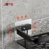 JAYA Modern Aluminum Alloy Toilet Furniture Hardware Rack Free Punch Suction Cup Wall Mounted Washstand Supplies Bathroom