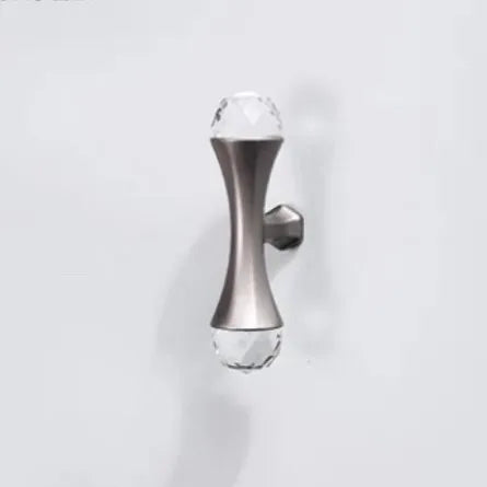 JAYA Gold Crystal End Cabinet Pulls Zinc Alloy Wardrobe Drawer Furniture Door Handles