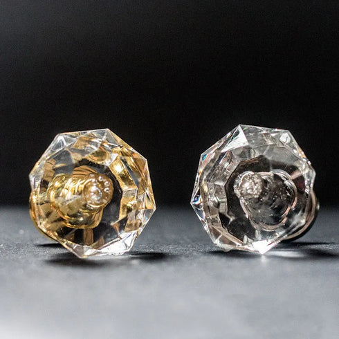 JAYA Drawer Handles Furniture Handles Knobs Transparent Cabinet Interior Door Handle Crystal Bedroom Carton Kitchen Furniture
