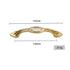 JAYA Aluminum  Alloy Cabinet Drawer Handle Note Shape Handles  Black Small Cabinet Kitchen Door  KNOB