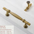 JAYA Factory Direct Sale High Quality Single Hole Drawer Cabinet  Door Handle French Light Luxury Furniture Door Handle