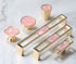 JAYA Light Luxury Zinc Cabinet Door Handle Pink Modern Minimalist Durable Model H028 25mm for Living Room Furniture Knob