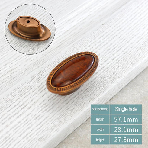 JAYA  High Quality European Middle Ages Style Kitchen Zinc Alloy Antique Bronze Drawer Knob Vintage Cabinet Handle