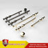 JAYA Gold Black Zinc Alloy Twisted Cabinet Pull Handles and Knobs Modern Drawer Wardrobe Cupboard Furniture Hardware