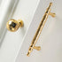 JAYA High Quality Brass Drawer Pulls Handles Professional Kitchen Cabinet Furniture Knob Handles Brass  Handle Knobs