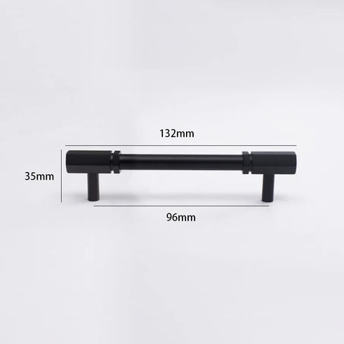 JAYA Modern Luxury Golden Brass Furniture Drawer Cupboard Pull Knobs Kitchen Cabinet Handles for Bedroom Villa & Outdoor Use
