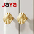 JAYA Artificial Brass Drawer Pull Handles Bronze Cabinet Knobs Vintage Furniture Handles  Door Pulls for Cabinets