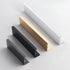 JAYA Aluminium Alloy Edge-Sealed Side-Mounted Cabinet Wardrobe Door with Invisible Seam Furniture Door Handle