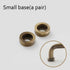 JAYA Antique Brass Finish Cabinet Handles and Knobs Bar Pulls Shell Pull and Ring Pull for Kitchen Wardrobe Drawer Furniture