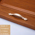 JAYA Modern Minimalist Pastoral Solid Zinc Alloy Handle Drawer Cabinet Clothes Handle Knob