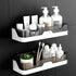 JAYA Bathroom Shelf Rack Plastic Storage Organizer Shower Shelf Unit Over the Sink Rack Toilet Shelf Dishes Storage Tower Rack