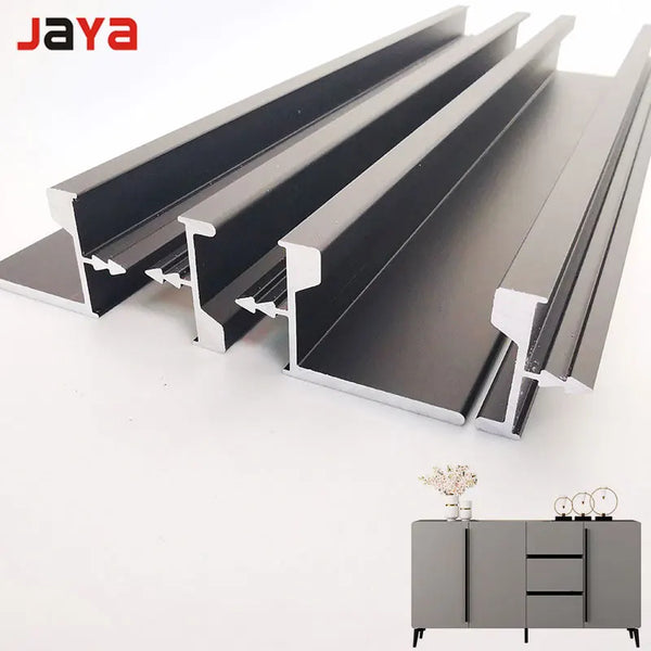 JAYA European Style 18mm Board Mother Handle Clothes Cabinet Furniture Hardware Embedded Invisible Door Handle Hidden Handle