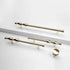 JAYA Gold Black Zinc Alloy Twisted Cabinet Pull Handles and Knobs Modern Drawer Wardrobe Cupboard Furniture Hardware