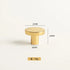 JAYA High Quality Brass Drawer Pulls Handles Professional Kitchen Cabinet Furniture Knob Handles Brass  Handle Knobs