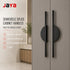 JAYA Minimalist Zinc Alloy Semicircle Splice Multi-Function Cabinet Pull Handles for Drawer Double Door Kitchen Wardrobe