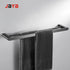JAYA Gunmetal Copper Single Towel Bar Wall Mounted Bathroom Towel Rack Rust Resistant Bath Hardware