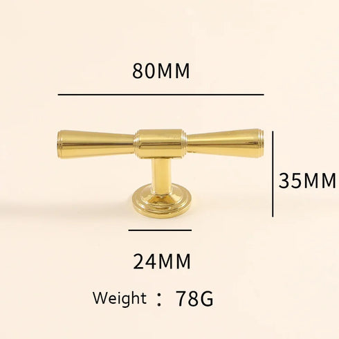 JAYA Chrome-Plated Brass Polished Small Handle Vintage Silver Cabinet Drawer Knob Retro Living Room Kitchen Handle Knobs
