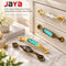JAYA Bedroom Kitchen Cupboard Handle Classical Decorative Ceramic Antique Brass Zinc AlloyTibetan Style Furniture Door Handle