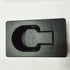 JAYA Zinc Alloy Oval Recliner Release Handle Black and Chrome Sofa Chair Couch Pull Lever Replacement Furniture Hardware Parts
