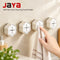 JAYA Iron No-punch Rag Plug Kitchen Bathroom Creative Towel Rack Wall Hanging Storage Hook Dish Towel Holder for Tools