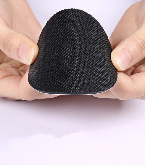 JAYA Self-Adhesive Plastic Reusable Furniture Pads Round Square Chair Leg Floor Protectors for Tables Cabinets and Sofas