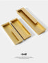 JAYA Recessed Flush Pull Handles Modern Built-in Rectangular Finger Pulls for Sliding Door Cabinet Wardrobe Drawer Furniture