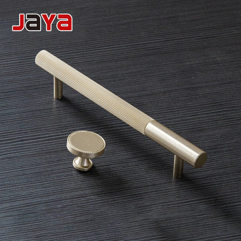 JAYA Brass Modern Living Room Cabinet Handles Durable Rectangle Design Light Luxury Style Furniture Door