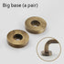 JAYA Antique Brass Finish Cabinet Handles and Knobs Bar Pulls Shell Pull and Ring Pull for Kitchen Wardrobe Drawer Furniture