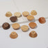 JAYA Modern Minimalist Solid Wood Cabinet Handles and Round Knobs Custom Wooden Drawer Pulls for Kitchen Cupboard Wardrobe