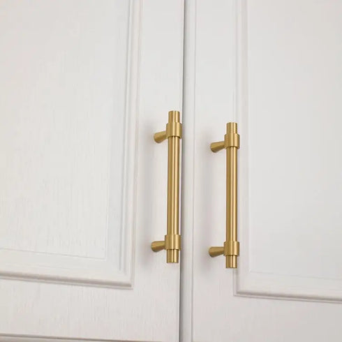 JAYA 2025 High Quality Brass Handle American Modern Gold Black Drawer Cabinet Furniture Hardware Door Handle Knobs