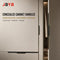JAYA Black Gold Zinc Alloy Concealed Cabinet Handles Recessed Embedded Pulls for Sliding Door Wardrobe Drawer Cupboard Furniture