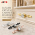 JAYA Luxury Diamond Crystal Cabinet Handles and Knobs Vintage Drawer Pulls for Closet Door Wardrobe Cupboard Furniture Hardware