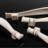 JAYA European Style Modern Wardrobe Display Window Ivory Whitegoldminum Alloy Door Handle Knobs Cabinet Handles Kitchen Handle