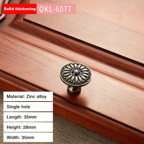 JAYA 2024 High Quality New Design Factory Price Retro Zinc Alloy Handle Hardware Door Knobs