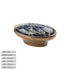 JAYA High Quality Ceramic Zinc Alloy Handle American Style Cabinet Wardrobe Shoe Cabinet Drawer Kitchen Door Single Hole
